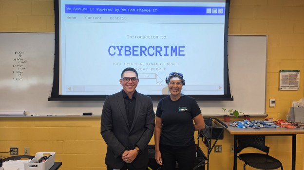 We Can Change IT cybersecurity speaking event at Palo Alto College.