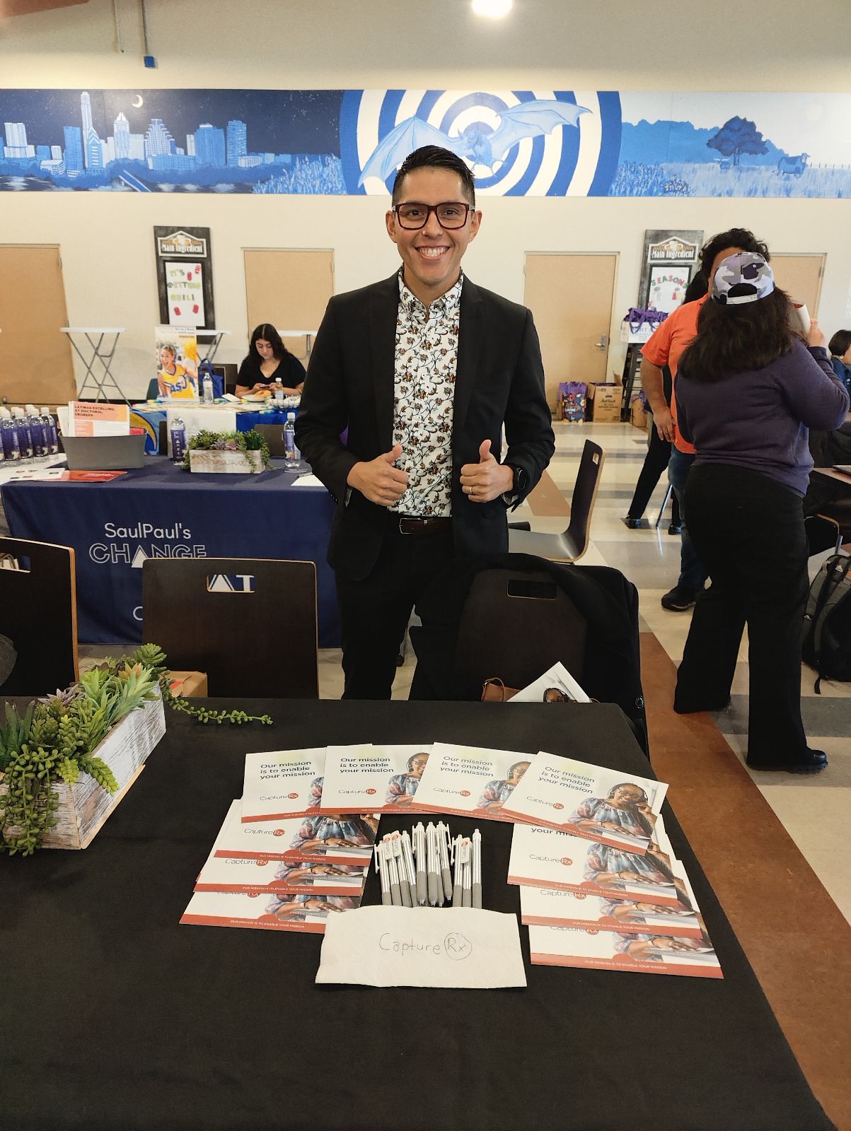 We Can Change IT participating in a community technology and cybersecurity outreach event.